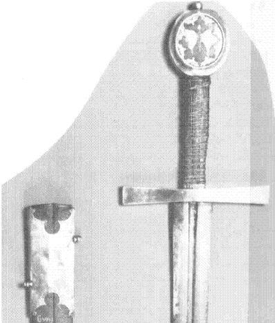 Sword with butterfly on pommel.JPG