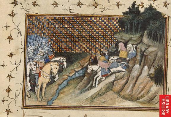 4179_2 MacMurrogh and Gloucester confer.jpg