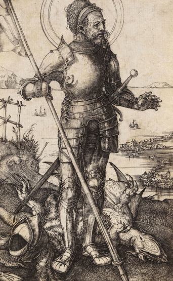 Der-heilige-George-zu-Fuss,-Albrecht-Durer-1502-1503.gif