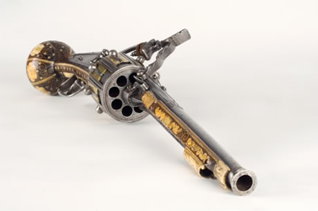 German flintlock revolver from the late 16th century.jpg