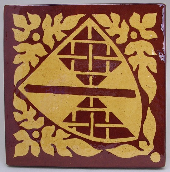 Heraldic Tile 4 - Despencer.JPG