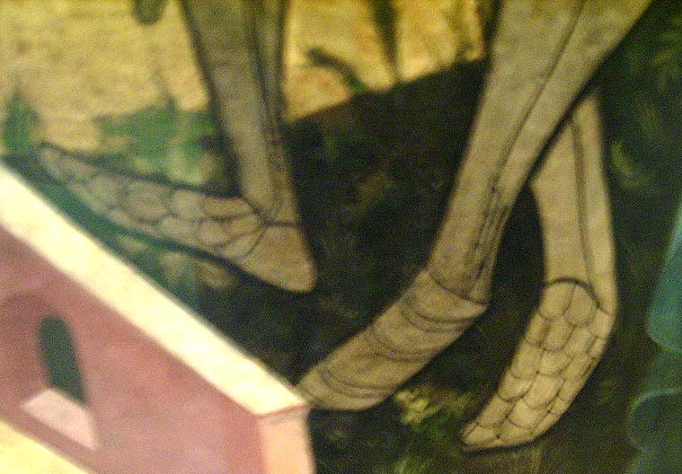 Scale sabatons, From the Murder of the Innocents,Nuremberg 1400-10.jpg